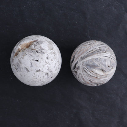 Agate Spheres Set of 6