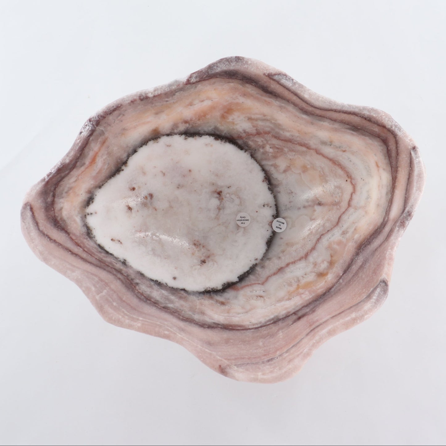 Mexican Onyx/Calcite Bowl 12"