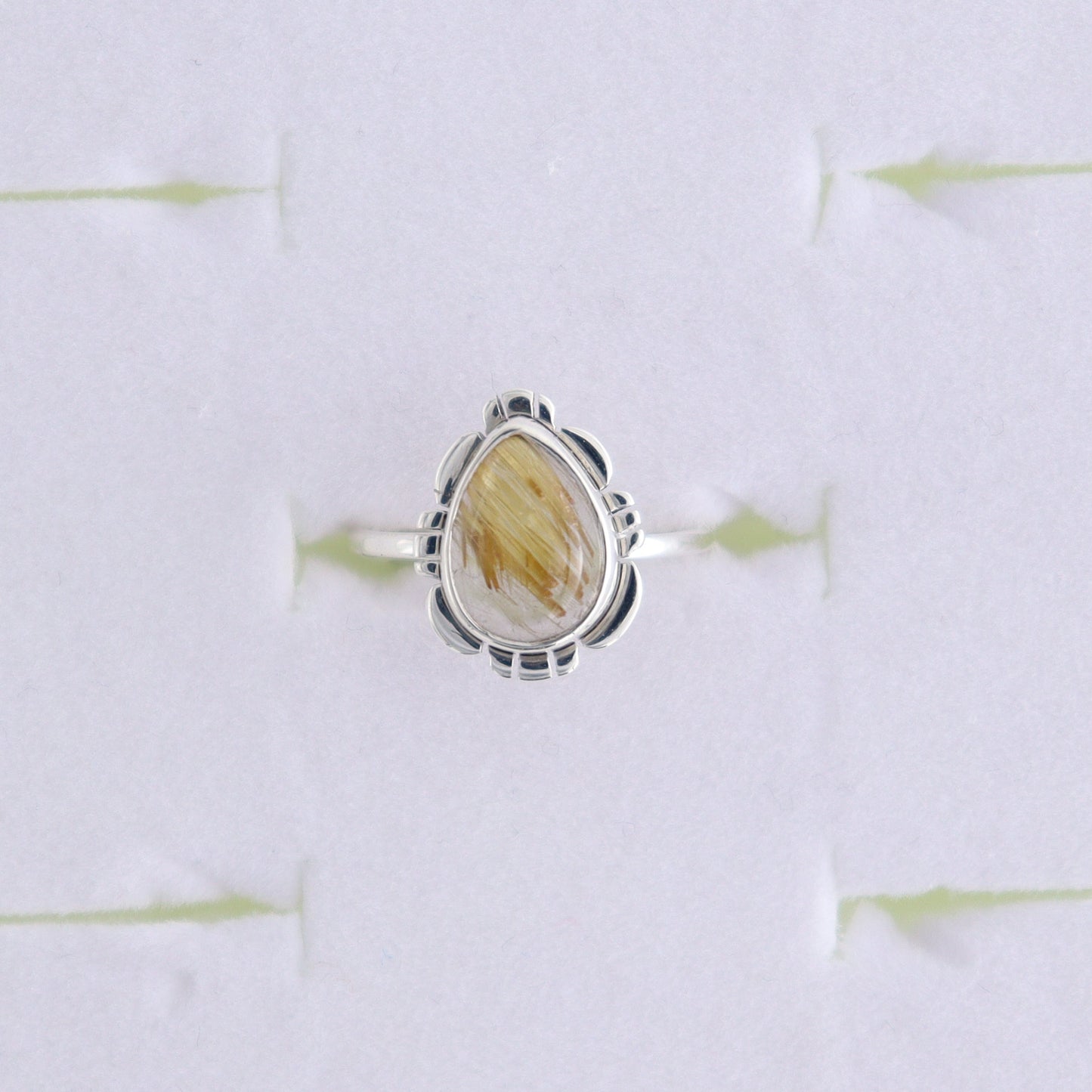 Rutilated Quartz Rings Set of 8 (Ring Holders Not Included) - Expert Wholesale and Supplier of Wholesale Crystals & Bulk Gemstones, ["Ring","rings","Rutilated Quartz","Rutiled Quartz","sterling silver"]