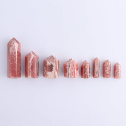 Rhodochrosite Towers Set of 8 - Expert Wholesale and Supplier of Wholesale Crystals & Bulk Gemstones, ["Argentina","Rhodochrosite","Towers"]