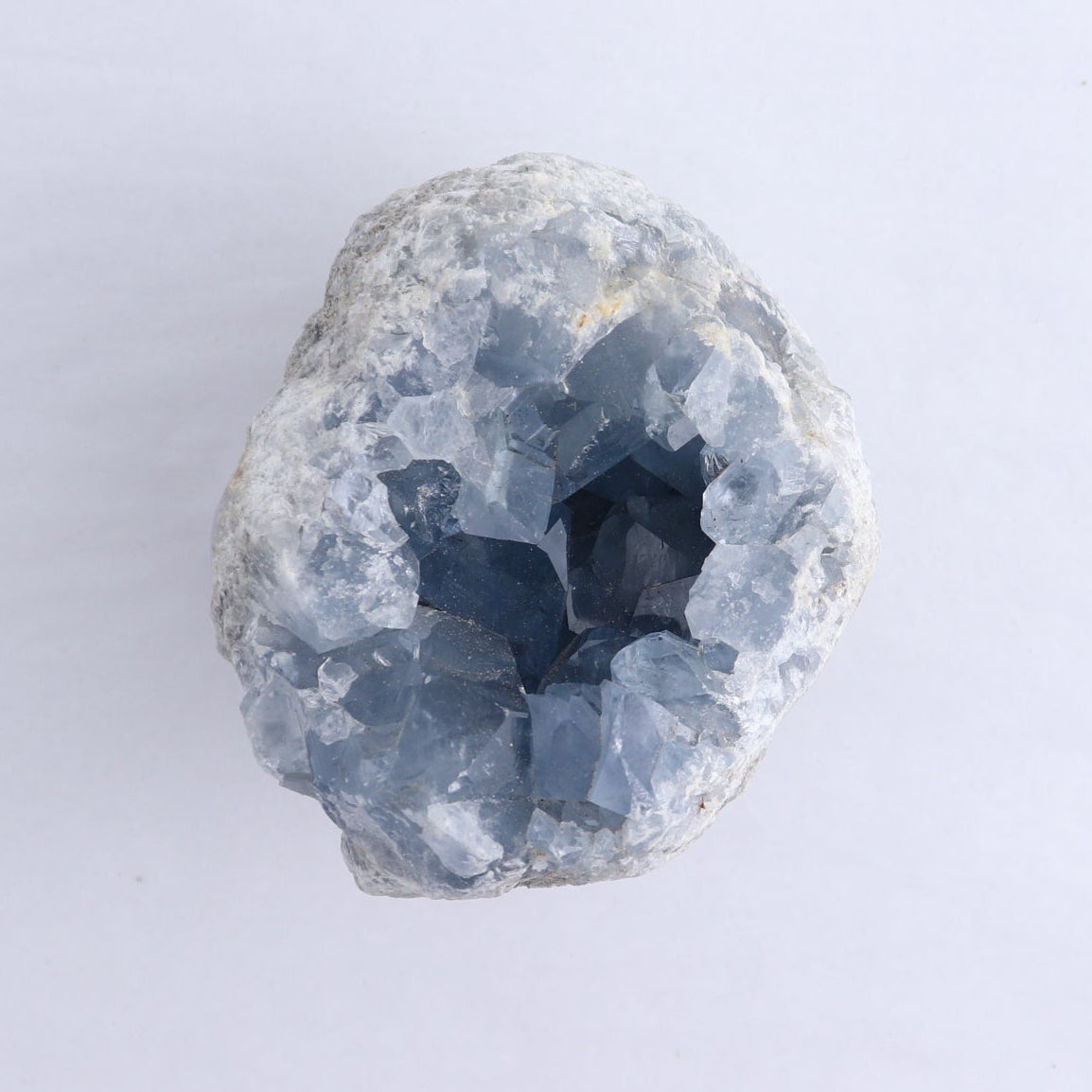 Celestite Clusters Set of 3 - wholesale crystals