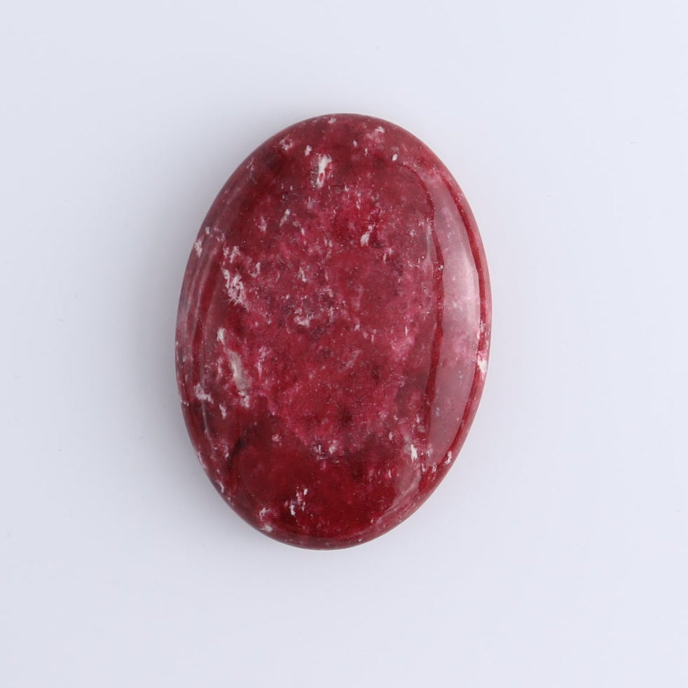 Thulite Palm Stones Set of 3