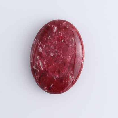Thulite Palm Stones Set of 3