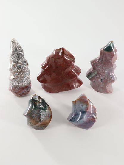 Ocean Jasper Flames Set of 5 - Expert Wholesale and Supplier of Wholesale Crystals & Bulk Gemstones, []