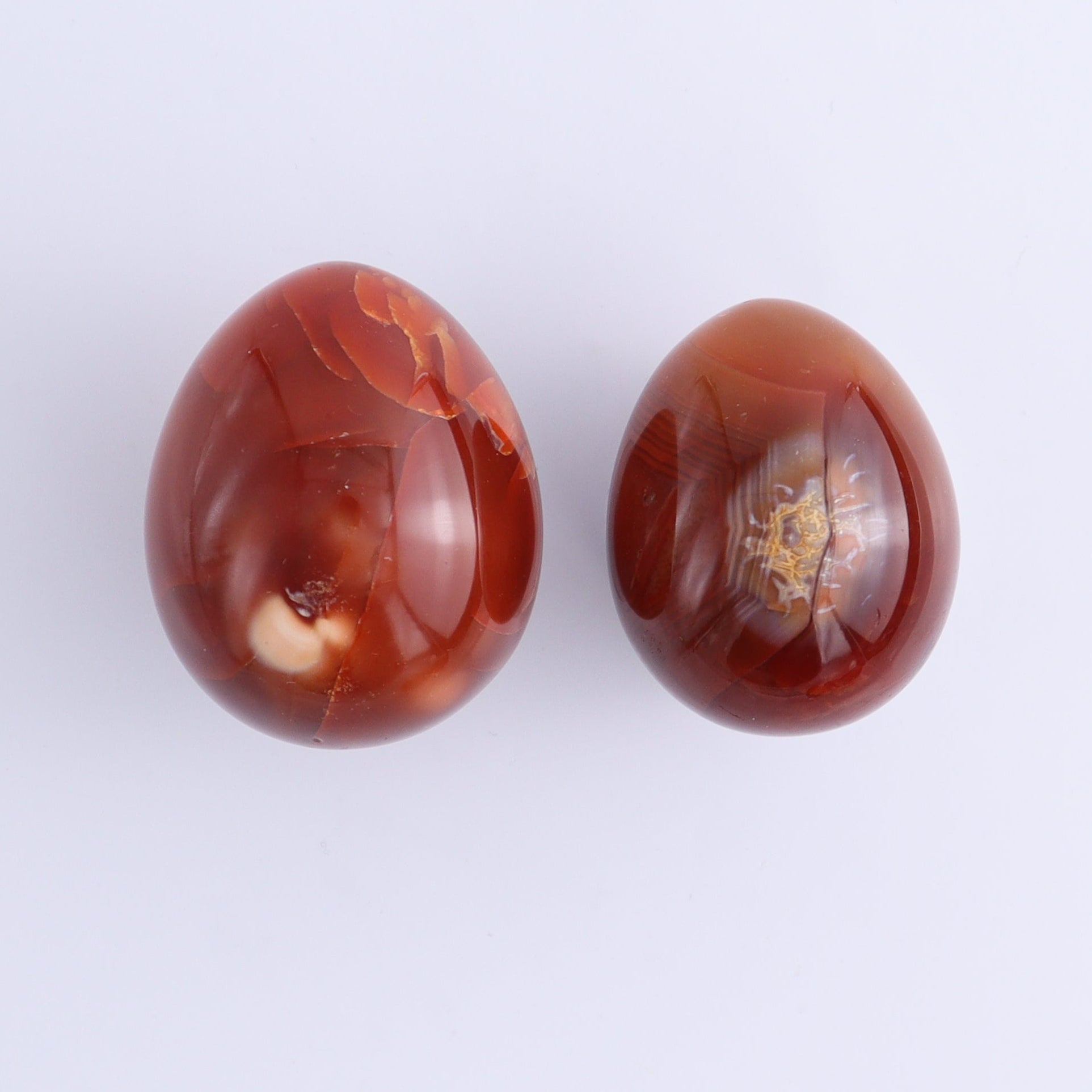 Carnelian Eggs Set of 12 - Expert Wholesale and Supplier of Wholesale Crystals & Bulk Gemstones, ["carnelian","Eggs","Madagascar"]