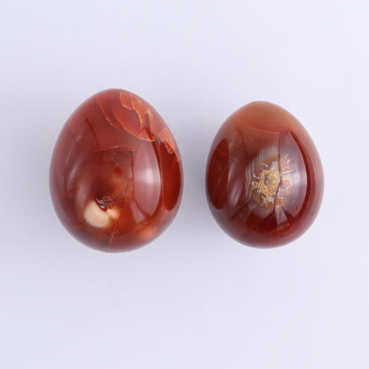 Carnelian Eggs Set of 12 - Expert Wholesale and Supplier of Wholesale Crystals & Bulk Gemstones, ["carnelian","Eggs","Madagascar"]