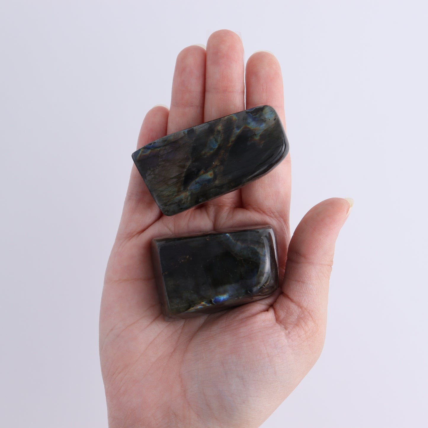 Labradorite Freeform Set of 18 - Expert Wholesale and Supplier of Wholesale Crystals & Bulk Gemstones, ["Freeforms","Labradorite","Madagascar"]