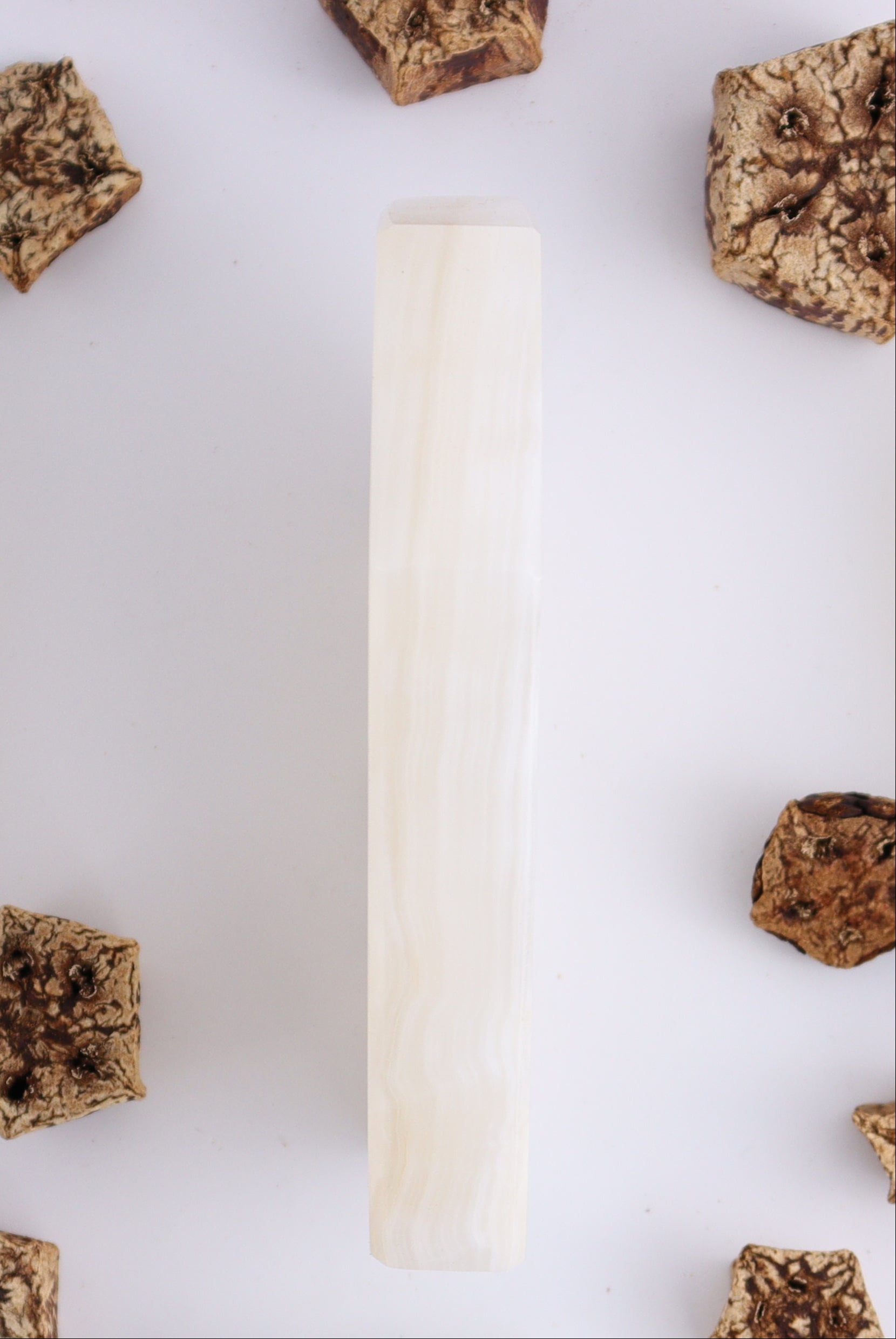 One White Onyx Coffin - Expert Wholesale and Supplier of Wholesale Crystals & Bulk Gemstones, ["Catalog Onyx","Coffins","Halloween","Mexico","onyx","Plates","White onyx"]