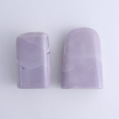Lavender Fluorite Freeform Set of 2 - Expert Wholesale and Supplier of Wholesale Crystals & Bulk Gemstones, ["Fluorite","Freeform","Freeforms","Lavender Fluorite","Mexico"]
