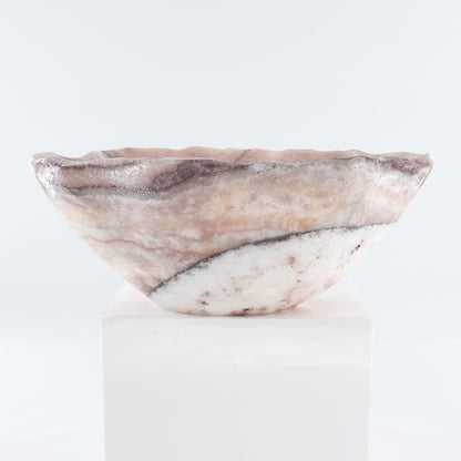 Mexican Onyx/Calcite Bowl 12"