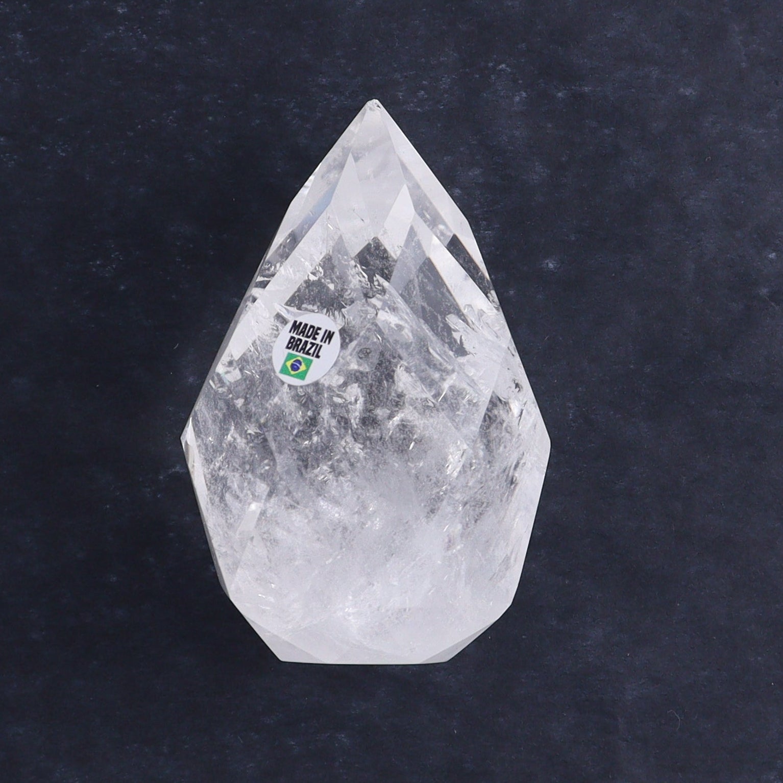 Quartz Faceted Egg with Point Set of 5 - Expert Wholesale and Supplier of Wholesale Crystals & Bulk Gemstones, ["Brazil","Clear Quartz","Mixed Carvings","Quartz"]