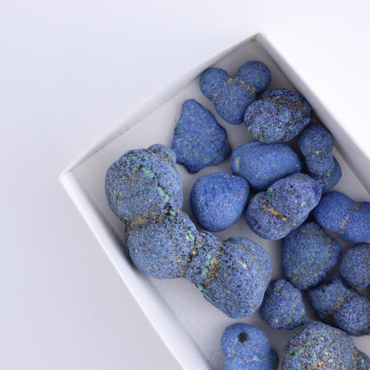 Azurite Blueberries - Expert Wholesale and Supplier of Wholesale Crystals & Bulk Gemstones, ["azurite","Rough","Roughs"]