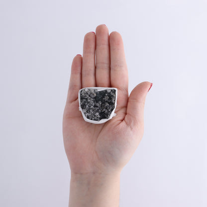 Uruguay Amethyst Clusters with Formations Flat of 12 - Expert Wholesale and Supplier of Wholesale Crystals & Bulk Gemstones, ["Amethyst","Calcite","Clusters","Formations","Uruguay"]