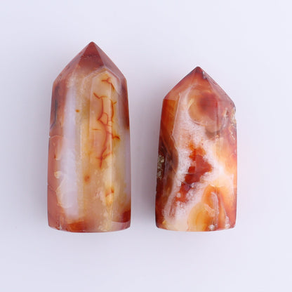 Carnelian Towers Set of 11 - Expert Wholesale and Supplier of Wholesale Crystals & Bulk Gemstones, ["carnelian","Madagascar","Towers"]