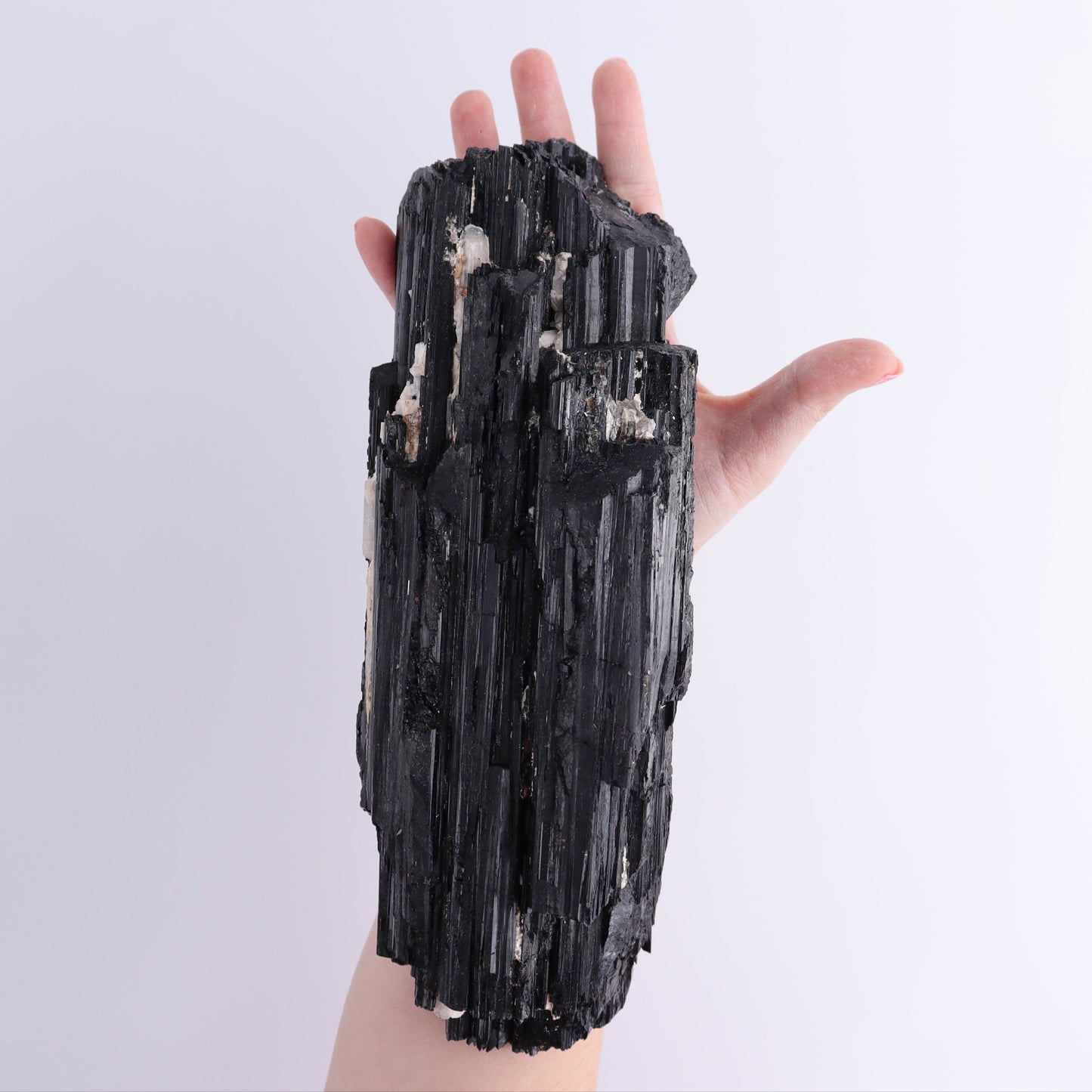 Black Tourmaline Log - Expert Wholesale and Supplier of Wholesale Crystals & Bulk Gemstones, ["Black Tourmaline","logs","Madagascar","Rough","Tourmaline"]
