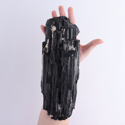 Black Tourmaline Log - Expert Wholesale and Supplier of Wholesale Crystals & Bulk Gemstones, ["Black Tourmaline","logs","Madagascar","Rough","Tourmaline"]
