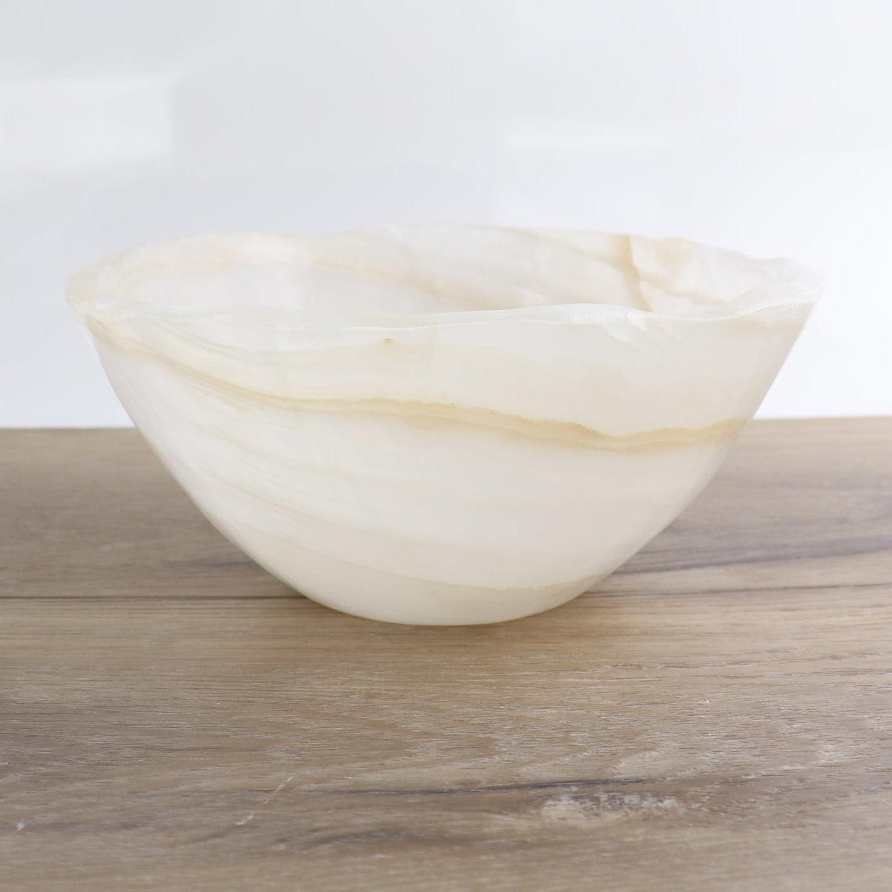 Mexican Onyx/Calcite Bowl 10"