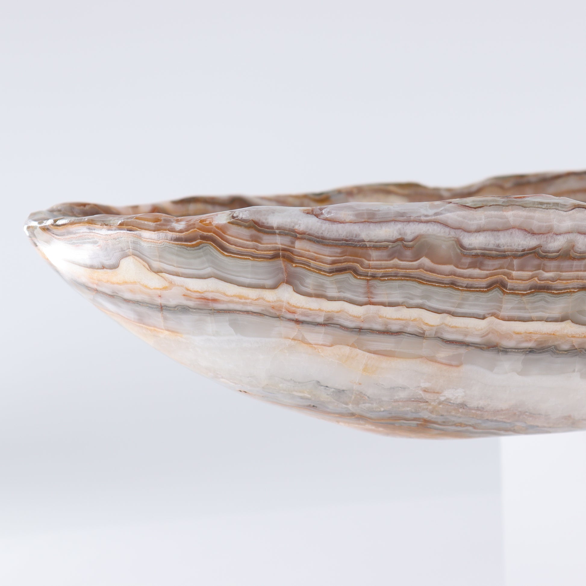 Onyx Canoe Bowl - Expert Wholesale and Supplier of Wholesale Crystals & Bulk Gemstones, ["Bowls","canoe","Mexico","onyx"]