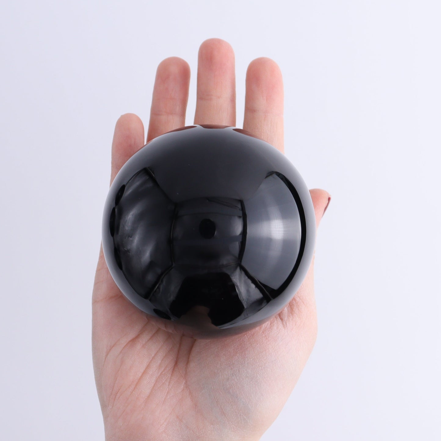 Obsidian Spheres Set of 6 - Expert Wholesale and Supplier of Wholesale Crystals & Bulk Gemstones, ["Mexico","Obsidian","Spheres"]