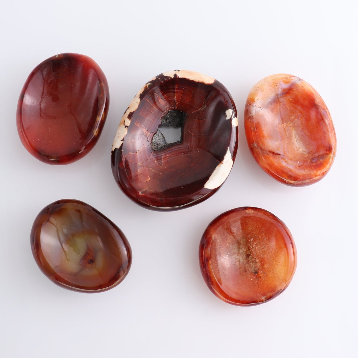 Carnelian Bowls Set of 5