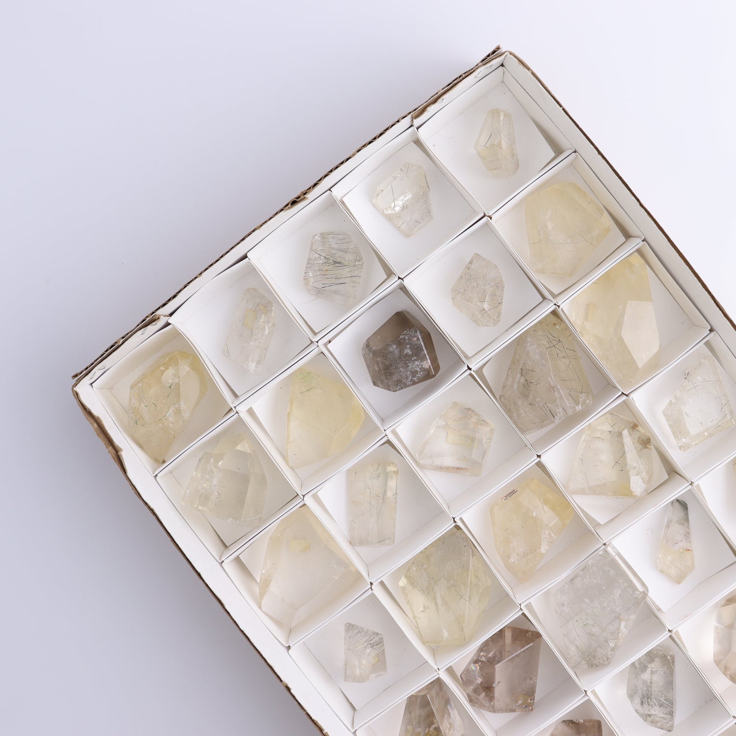 Quartz with Inclusions Feeforms Set of 35