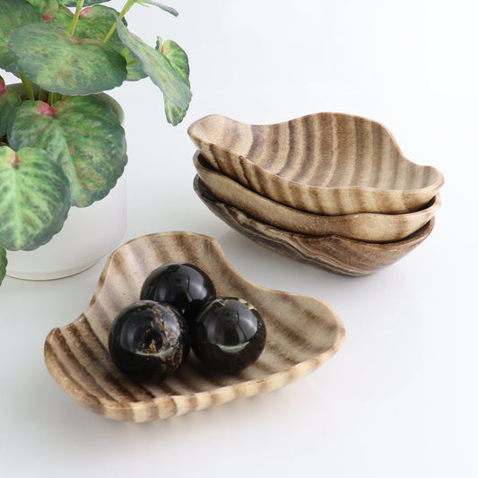 One Mexican Onyx/Calcite Light Chocolate Bowl - Expert Wholesale and Supplier of Wholesale Crystals & Bulk Gemstones, ["Bowls","Calcite","Catalog Onyx","Decorative Dish","Mexico","Onyx"]