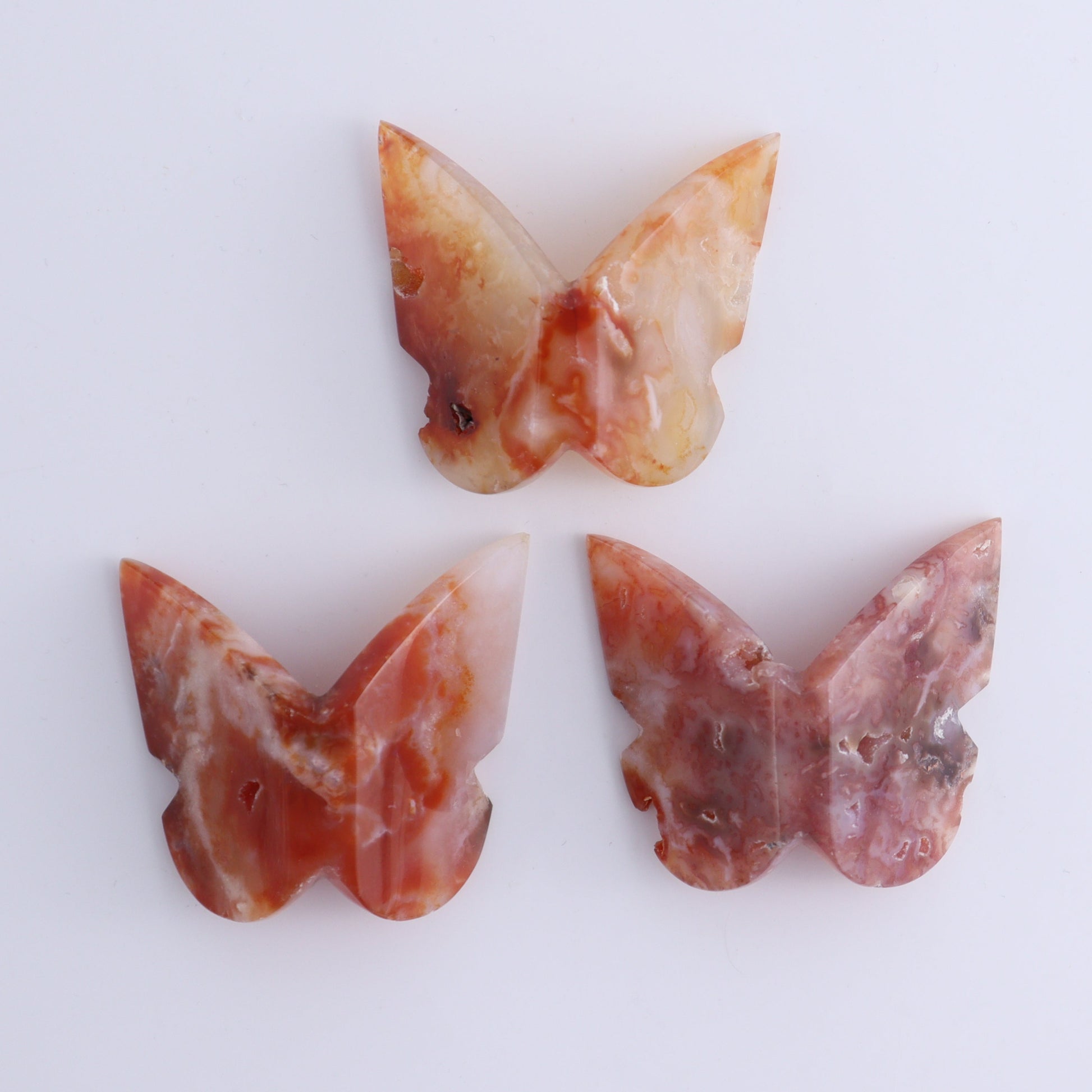 One Carnelian Butterfly - Expert Wholesale and Supplier of Wholesale Crystals & Bulk Gemstones, ["Butterflies","Butterfly","carnelian"]