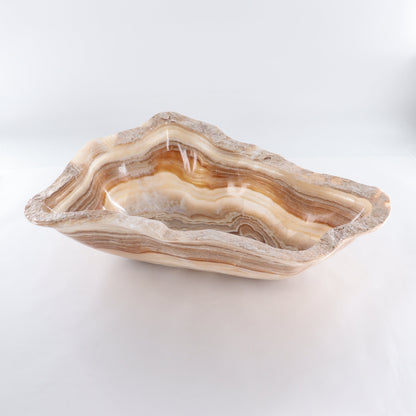 Mexican Onyx/Calcite Bowl - Expert Wholesale and Supplier of Wholesale Crystals & Bulk Gemstones, ["Bowls","Calcite","Mexico","onyx"]