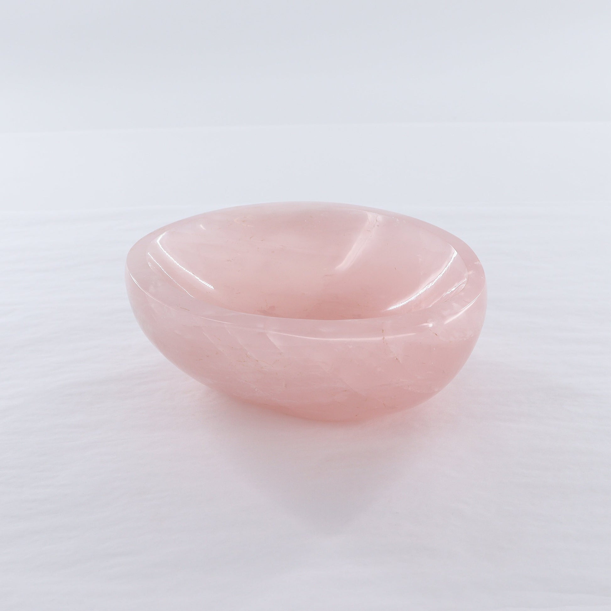 Rose Quartz Bowl - Expert Wholesale and Supplier of Wholesale Crystals & Bulk Gemstones, ["Bowls","Madagascar","Rose Quartz"]