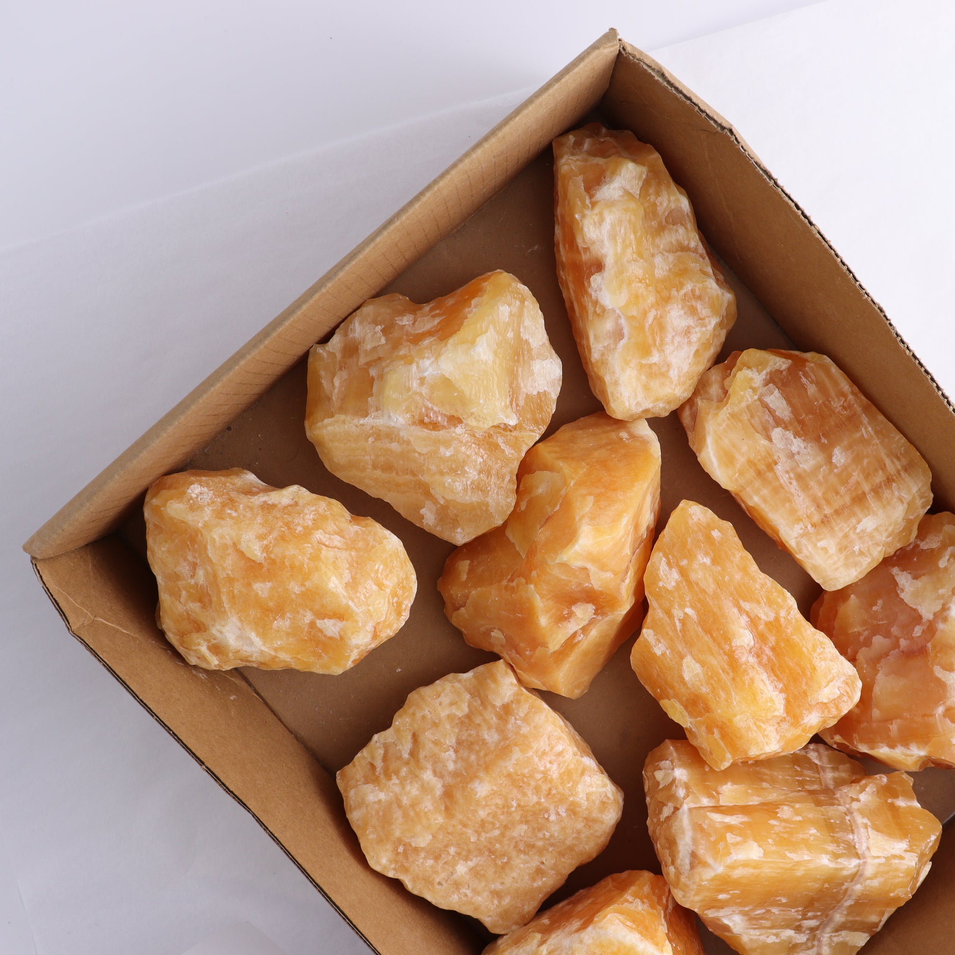 Calcite Roughs Set of 10 - Expert Wholesale and Supplier of Wholesale Crystals & Bulk Gemstones, ["Calcite","Roughs"]