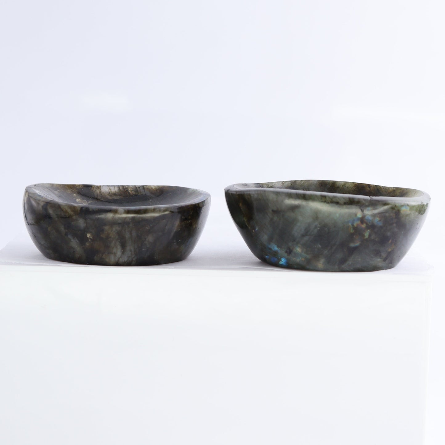 Labradorite Bowls Set of 12 - Expert Wholesale and Supplier of Wholesale Crystals & Bulk Gemstones, ["Bowls","Labradorite","Madagascar"]