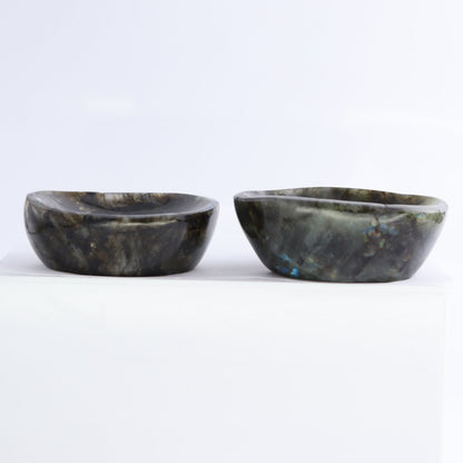 Labradorite Bowls Set of 12 - Expert Wholesale and Supplier of Wholesale Crystals & Bulk Gemstones, ["Bowls","Labradorite","Madagascar"]