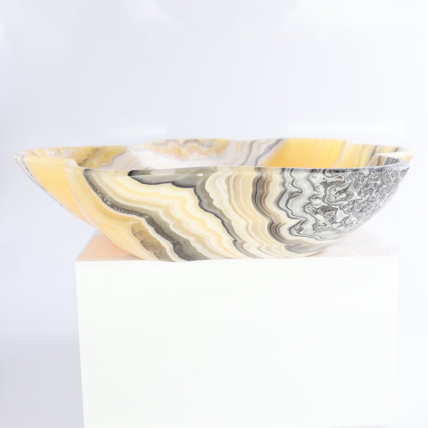 Zebra Onyx Bowl - Expert Wholesale and Supplier of Wholesale Crystals & Bulk Gemstones, ["Bowls","Mexico","onyx"]
