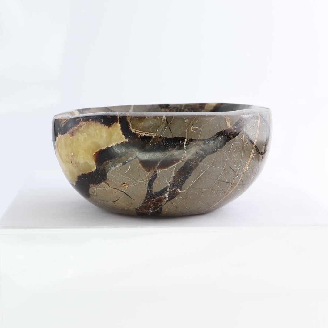 Septarian Bowl 5" | Mi Esperanza Minerals | Supplier of Crystals and Onyx