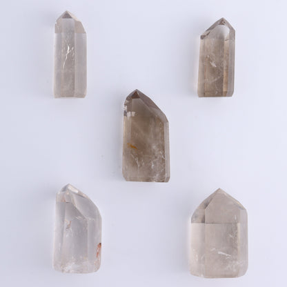 Smoky Quartz Towers Set of 20 - Expert Wholesale and Supplier of Wholesale Crystals & Bulk Gemstones, ["Points","Quartz","Smoky Quartz","Towers"]