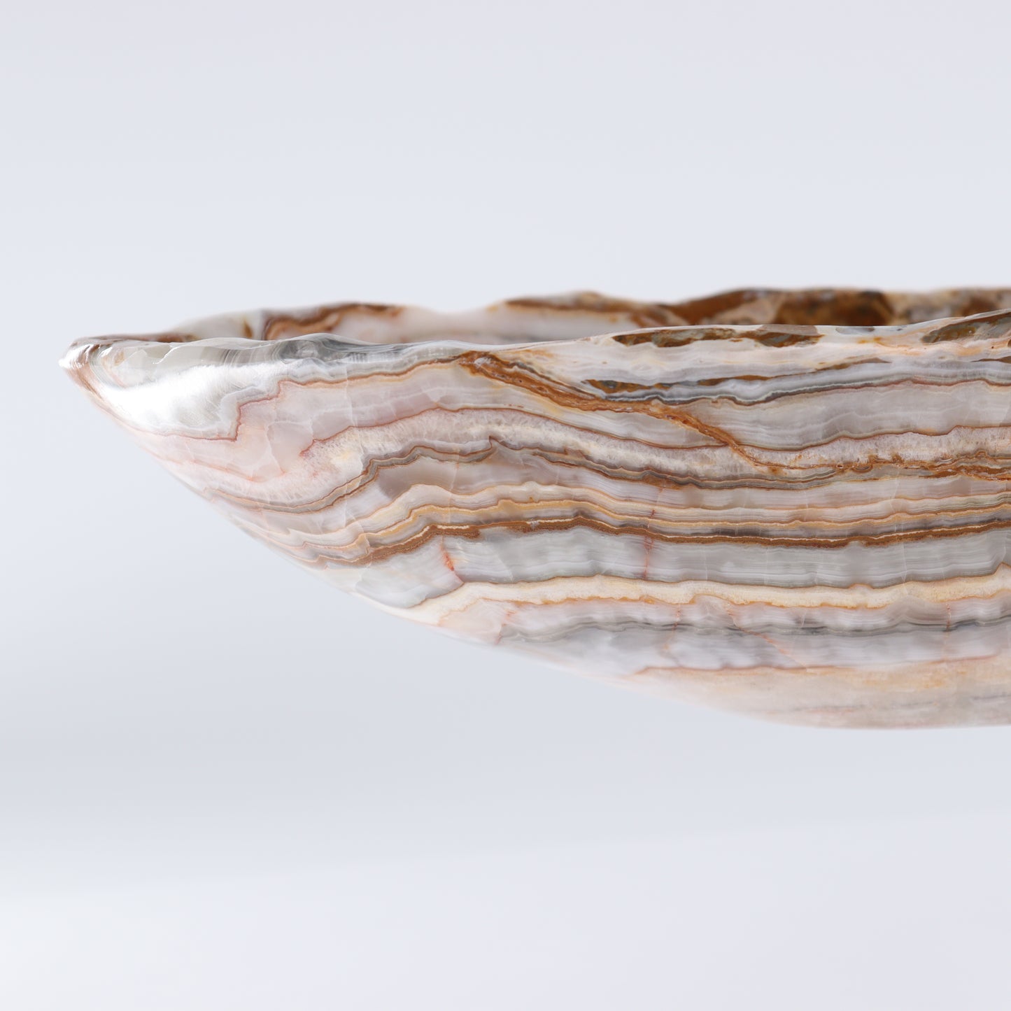 Onyx Canoe Bowl - Expert Wholesale and Supplier of Wholesale Crystals & Bulk Gemstones, ["Bowls","canoe","Mexico","onyx"]