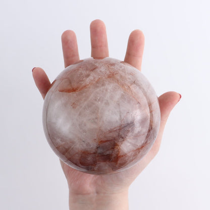 Fire Quartz Sphere