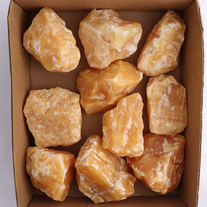 Calcite Roughs Set of 10 - Expert Wholesale and Supplier of Wholesale Crystals & Bulk Gemstones, ["Calcite","Roughs"]