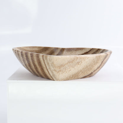 Mexican Onyx/Calcite Chocolate Bowls Set of 3