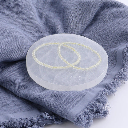 One Libyan Desert Glass Bracelet