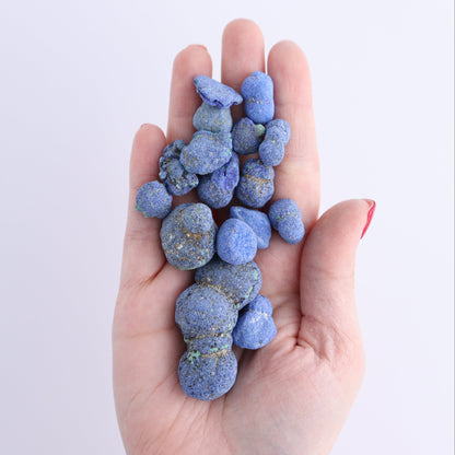 Azurite Blueberries - Expert Wholesale and Supplier of Wholesale Crystals & Bulk Gemstones, ["azurite","Rough","Roughs"]