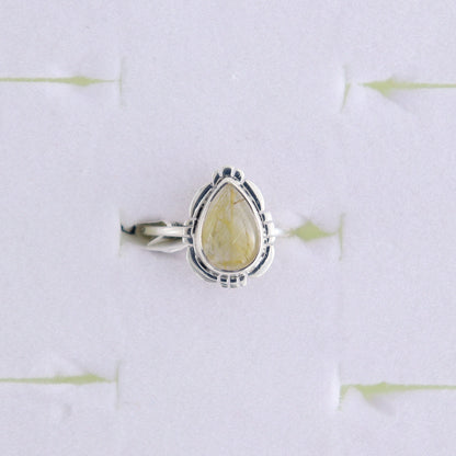 Rutilated Quartz Rings Set of 8 (Ring Holders Not Included) - Expert Wholesale and Supplier of Wholesale Crystals & Bulk Gemstones, ["Ring","rings","Rutilated Quartz","Rutiled Quartz","sterling silver"]