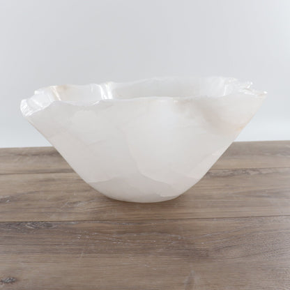 Mexican Onyx/Calcite Bowl 15"