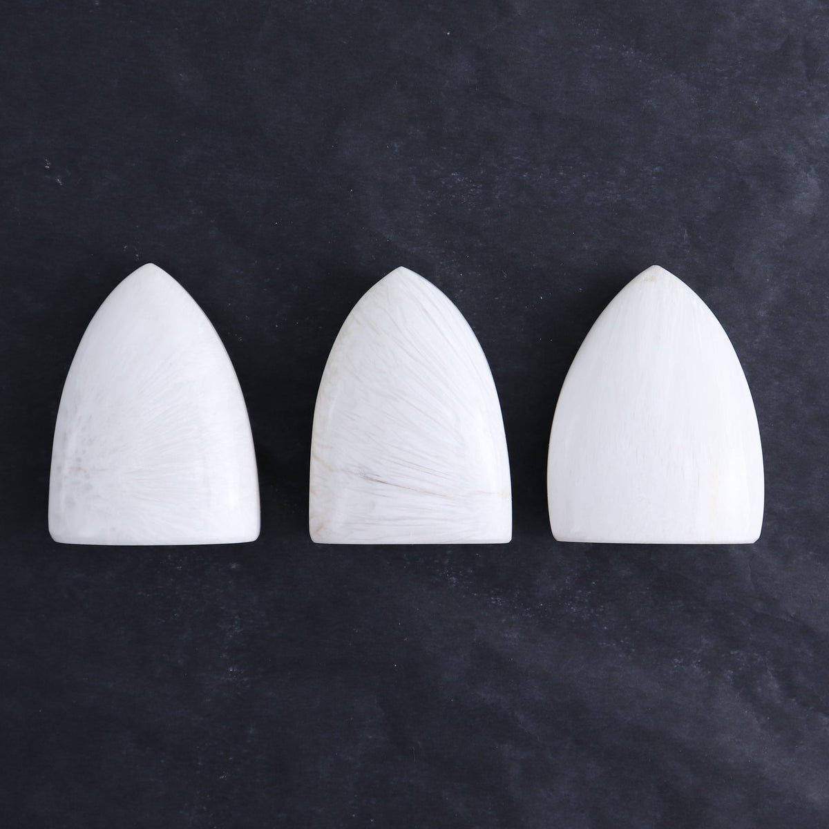 Scolecite Freeforms Set of 7