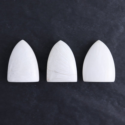 Scolecite Freeforms Set of 7