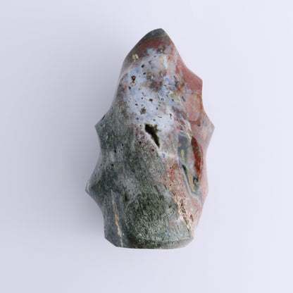 Ocean Jasper Flames Set of 4 - Expert Wholesale and Supplier of Wholesale Crystals & Bulk Gemstones, ["flames","jasper","Madagascar","Ocean Jasper"]