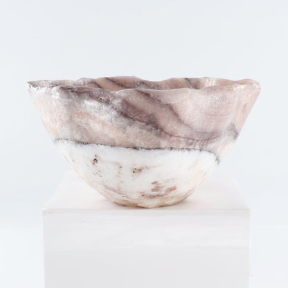 Mexican Onyx/Calcite Bowl 12"