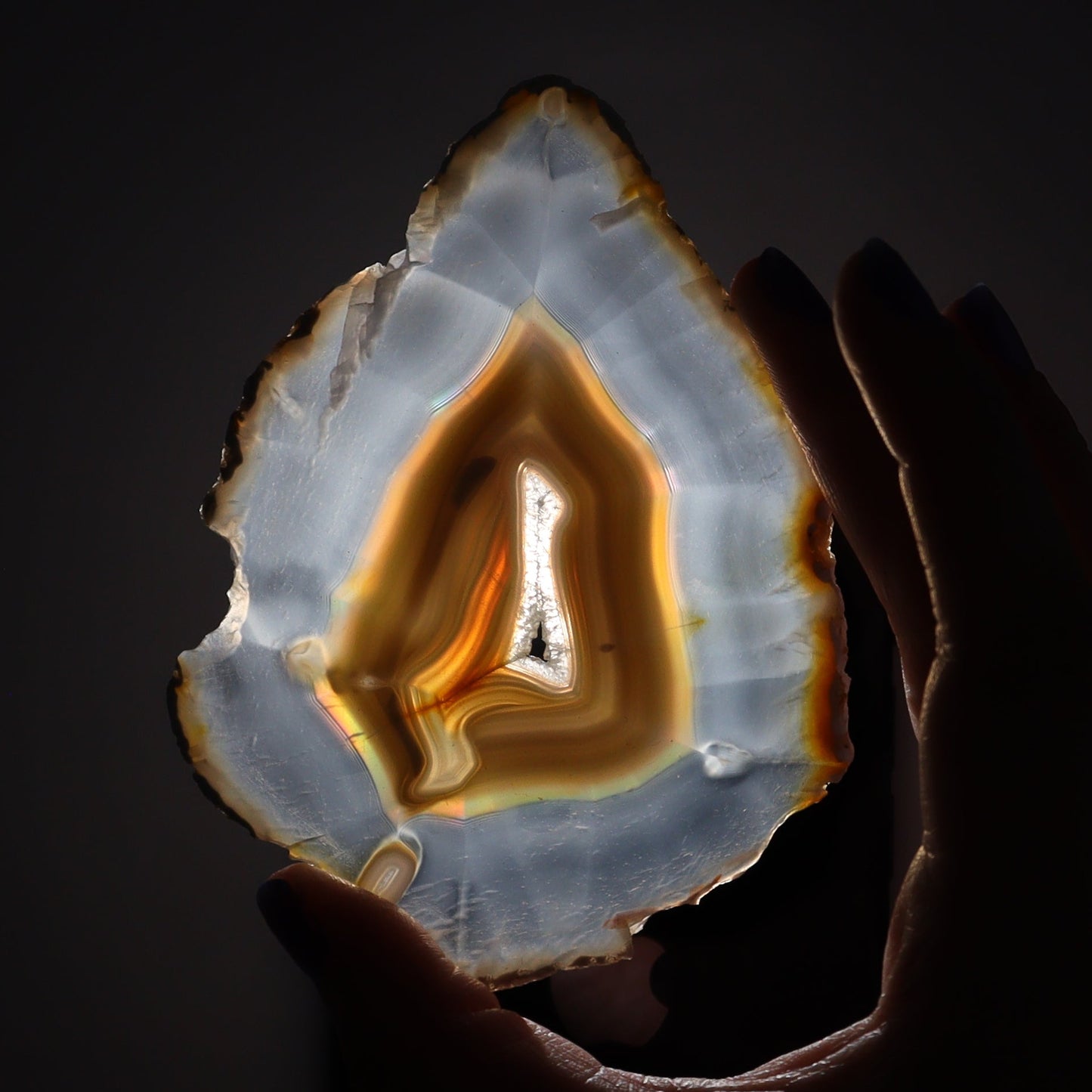 Iris Agate Slices Set of 4 - Expert Wholesale and Supplier of Wholesale Crystals & Bulk Gemstones, ["Agate","Iris Agate","Slices and Slabs"]