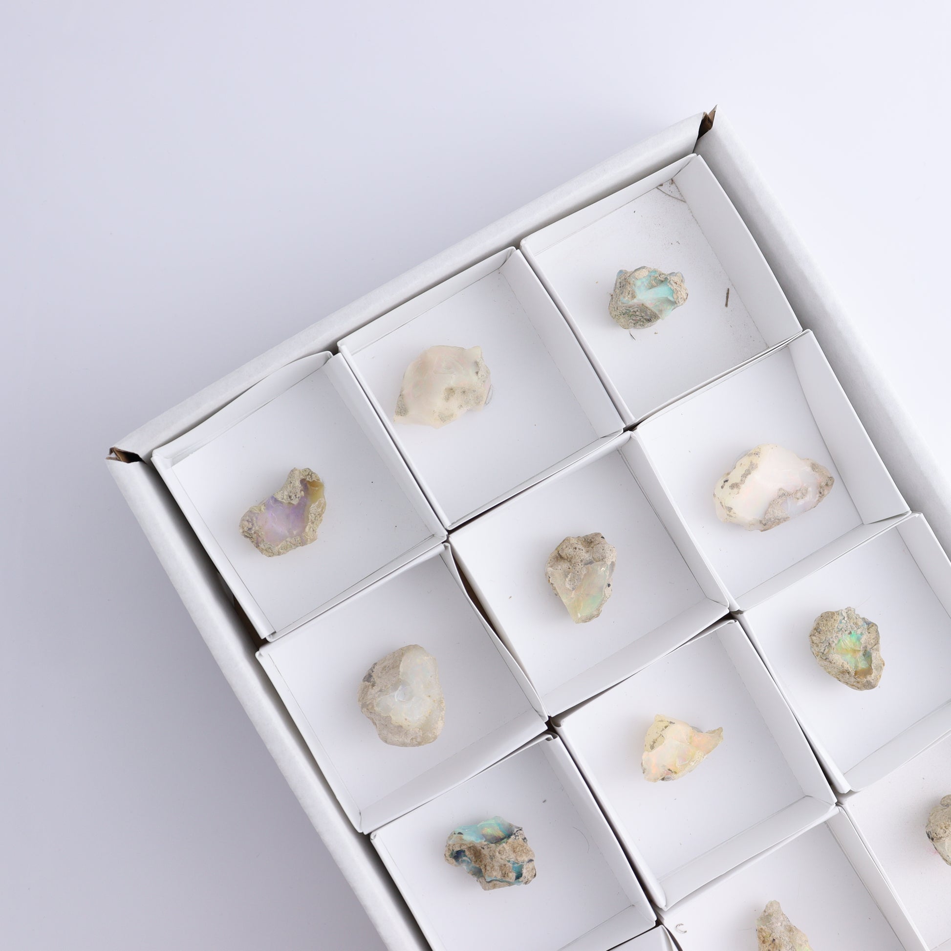 Ethiopian Opal Set of 12 - Expert Wholesale and Supplier of Wholesale Crystals & Bulk Gemstones, ["Ethiopia","ethiopian opal","Opal"]