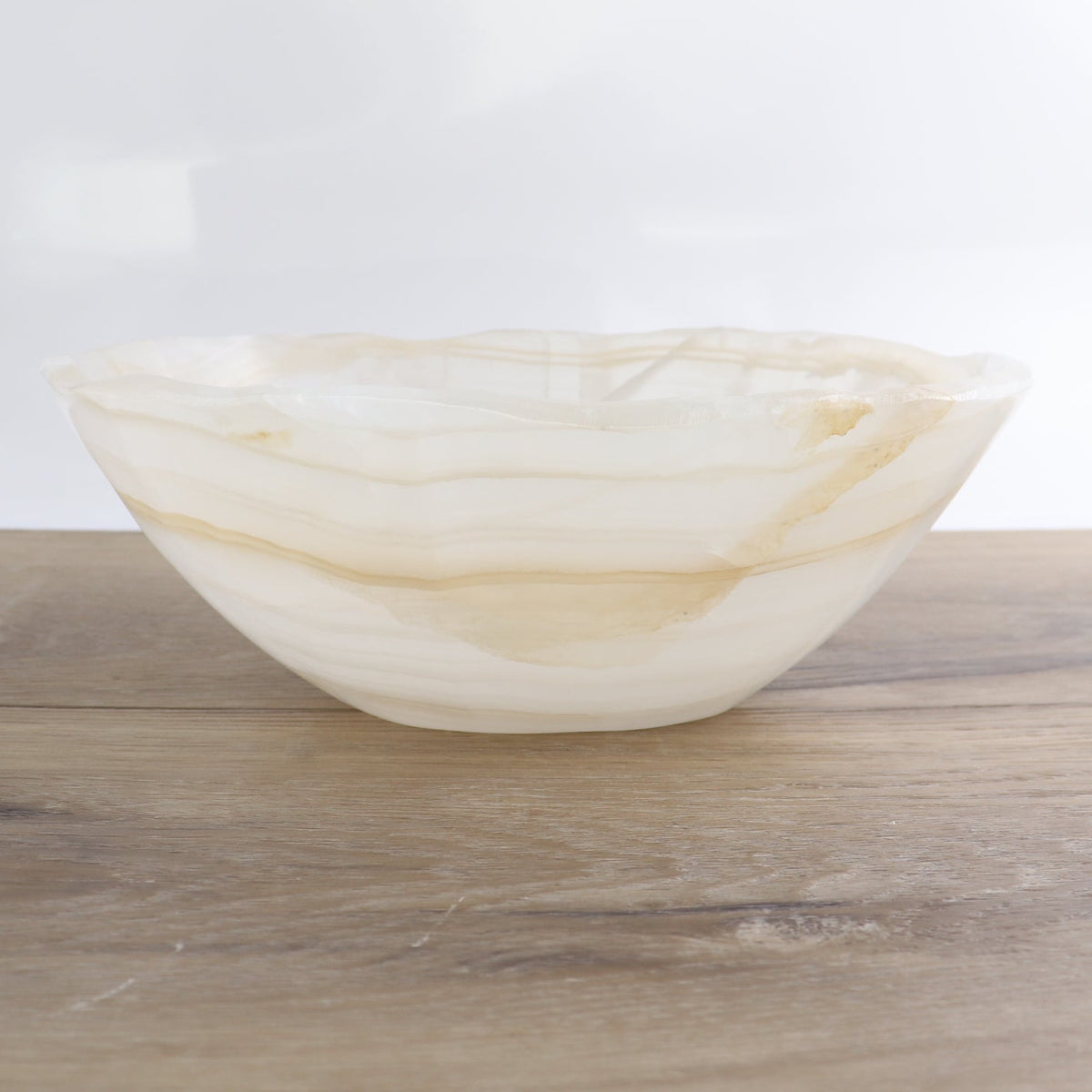 Mexican Onyx/Calcite Bowl 10"